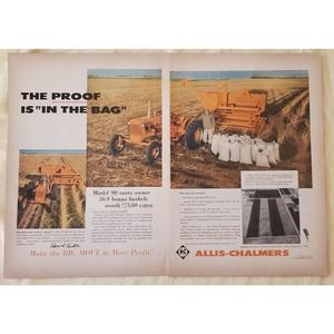 Allis Chalmers 1959 Magazine Advertisement All Crop Harvester